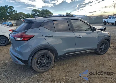 2021 Nissan Kicks Sr from USA, damaged, VIN 3N1CP5DV5ML554190